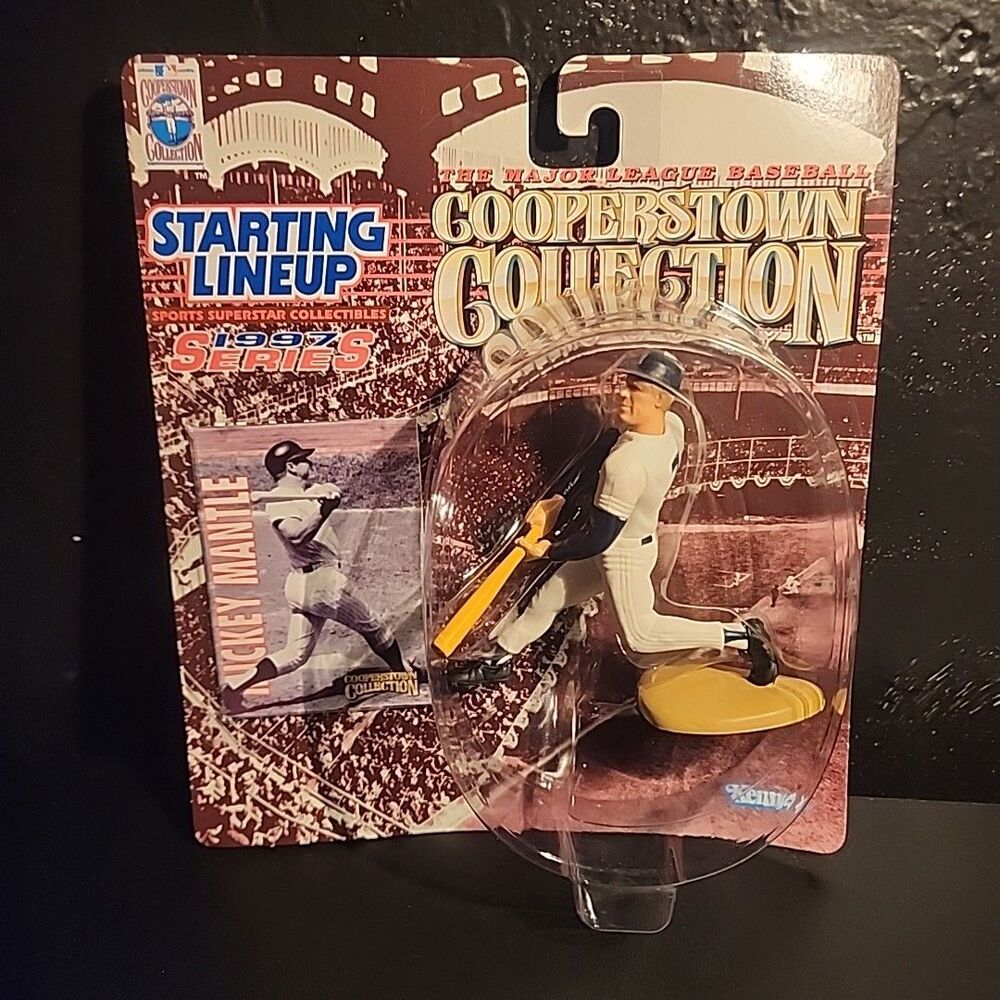 Kenner Mickey Mantle MLB New York Yankees 1997 Series Starting Lineup Figure